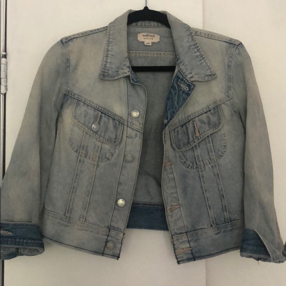 Wilfred jean jacket